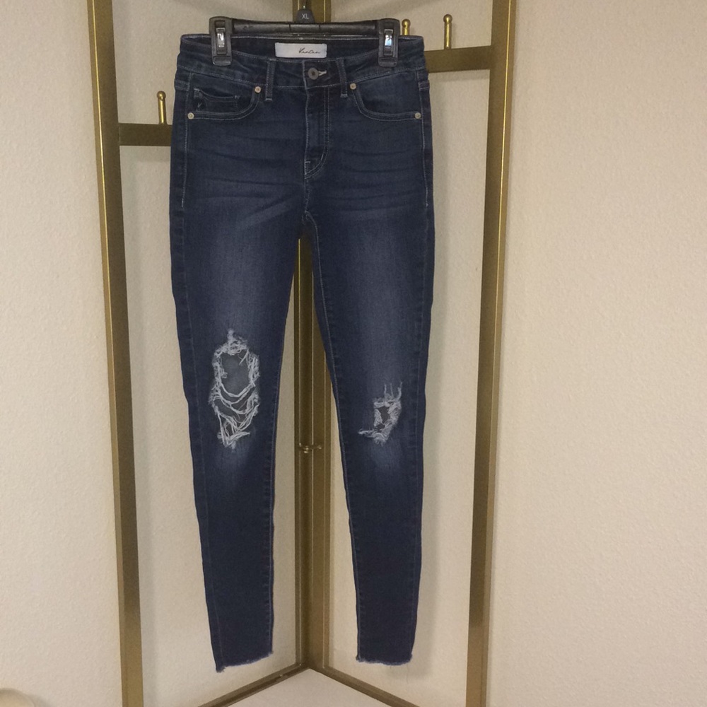 Kancan Distressed Skinny Jeans